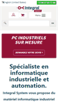 Mobile Screenshot of integral-system.fr